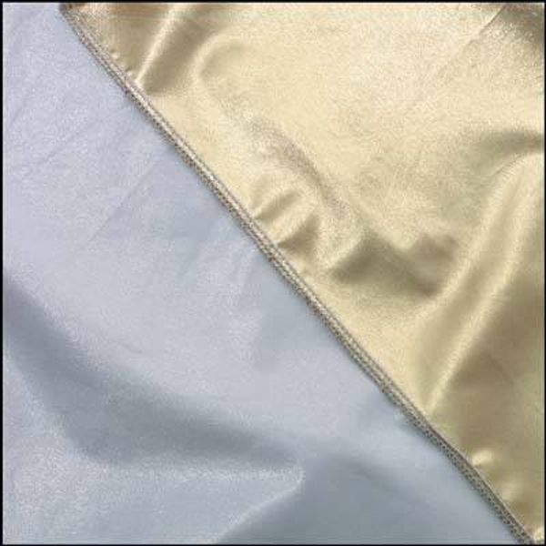 RedWing 42x78" Gold / White Fabric **