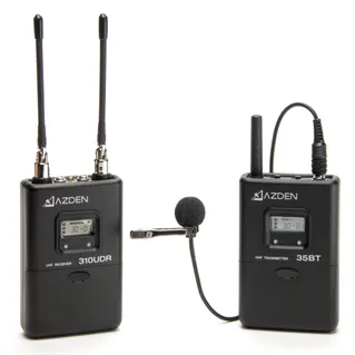 Azden 310LT UHF On-Camera Body-Pack System ** 566.125-589.875 MHz Tx-Rx Kit