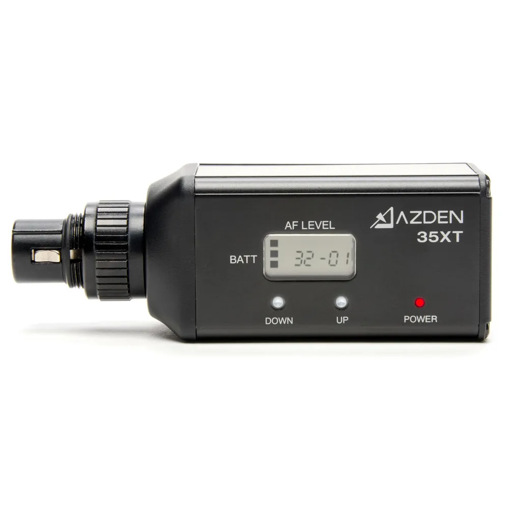 Azden 35XT 300 Series UHF Plug-In Transmitter **