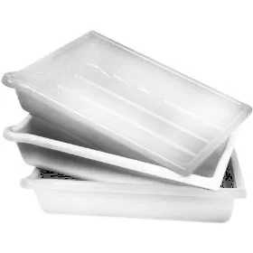 Paterson 3 x Developing Trays for 20" x 24" Paper (White) 3 pack ***