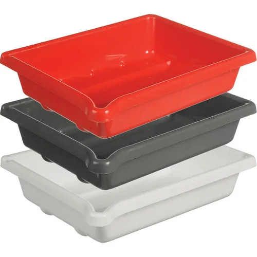 Paterson 3 x Developing Trays for 5x7" Paper (Grey, Red & White)