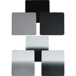 Formatt-Hitech 85x85/110mm Master Kit 6 Filters 1 to 3 Stops ND & Soft Edge Grad