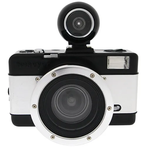 Lomography Fisheye No. 2 35mm Camera (Black and Silver)