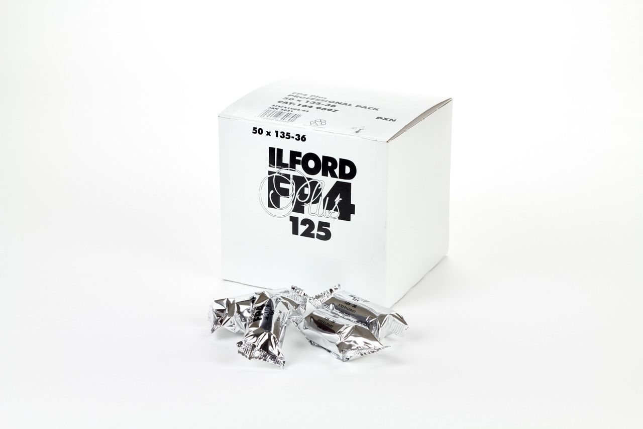 Ilford FP4 Plus ISO 125 35mm 36 Exposure Black & White Film "Pro Pack" - 50 units