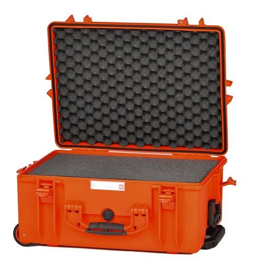 HPRC 2600W - Wheeled Hard Case with Foam - Orange