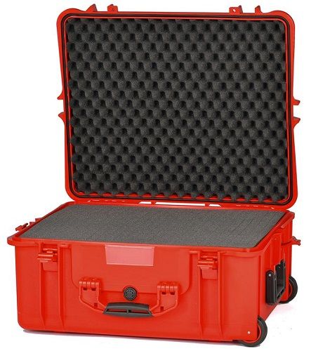 HPRC 2700W - Wheeled Hard Case with Foam (Red)