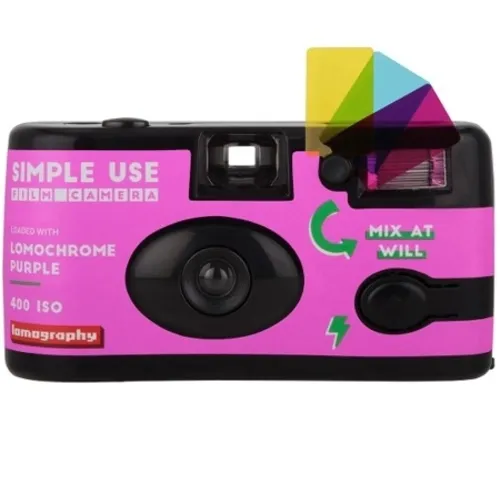 Lomography Simple Use Film Camera LomoChrome Purple