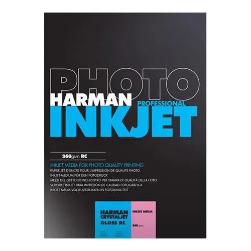 Harman Crystaljet Gloss RC A4 250 Sheets