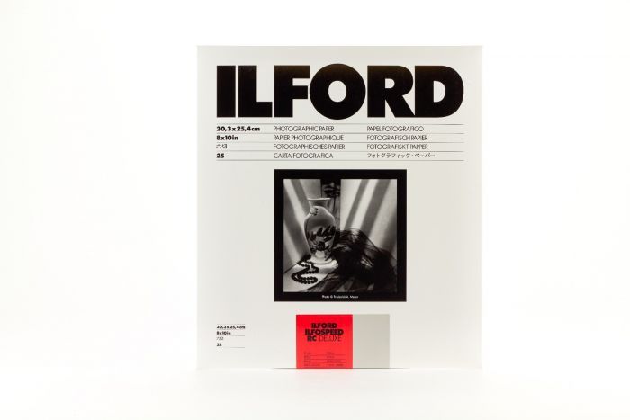 Ilford Ilfospeed RC Deluxe Pearl Grade3 8x10" 20.3x25.4cm 100 Sheets ISRC344M