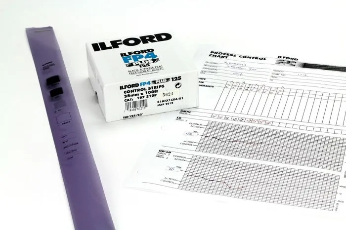 Ilford FP4 Plus Process Control Strip