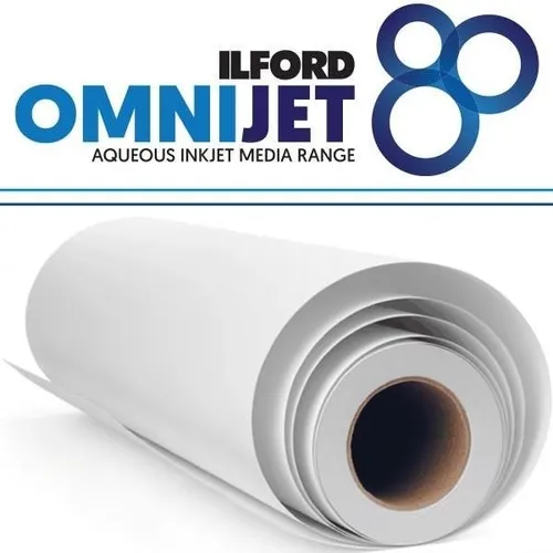 Ilford Omnijet Self-Adhesive Vinyl Gloss 300gsm 24" 61cm x 20m Roll ON3GV5