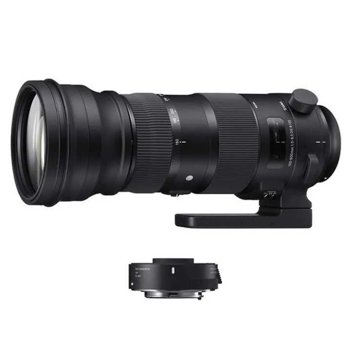 Sigma 150-600mm f/5-6.3 Sports Lens Kit + TC-1401 Nikon