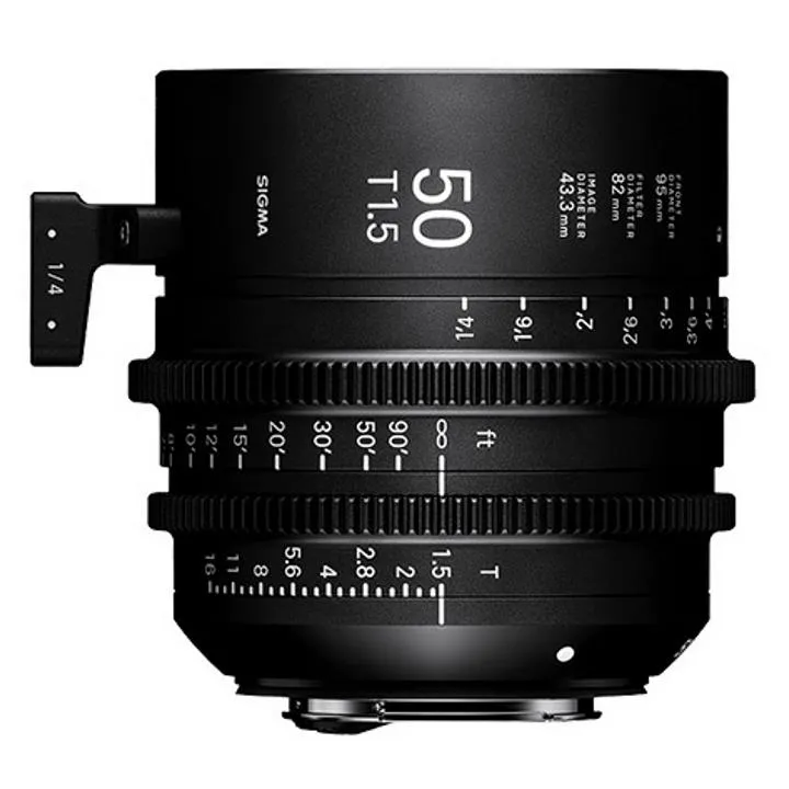 Sigma 50mm T1.5 Cine Lens for Canon EF Mount