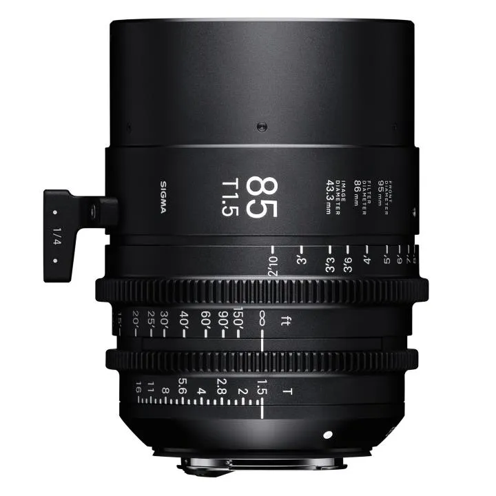 Sigma 85mm T1.5 Cine Lens for Sony E-Mount