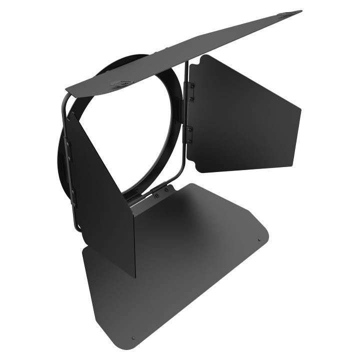 Rayzr 7 4-Leaf Barndoors 7" LED Fresnel