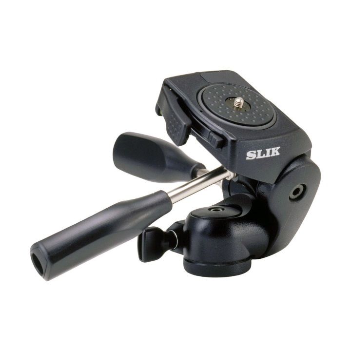 Slik Pro 700DX 3-Way Pan/Tilt Head with Quick Release