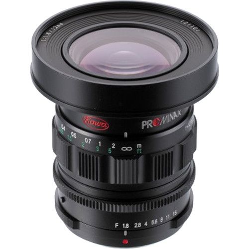 Kowa Prominar 12mm f/1.8 Lens for Micro Four Thirds - Black