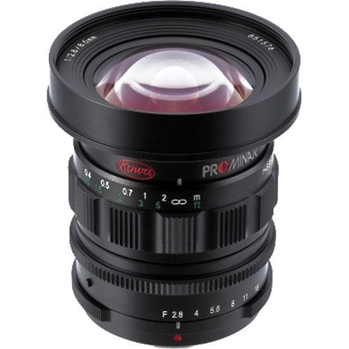 Kowa Prominar 8.5mm f/2.8 Lens for Micro Four Thirds - Black