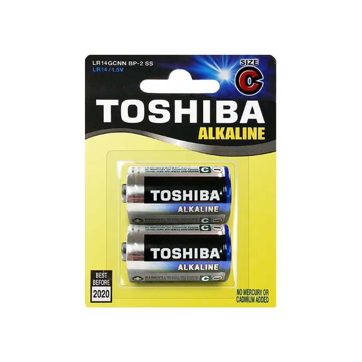 Toshiba C 2 piece Alkaline Battery