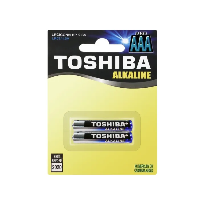 Toshiba AAA 2 piece Alkaline Battery