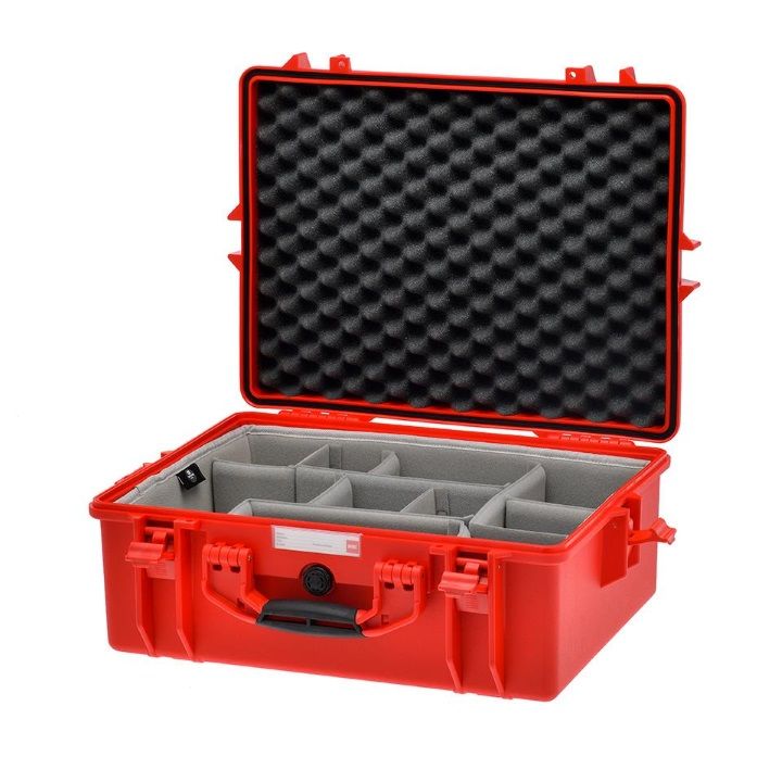 HPRC 2600 - Hard Case with Second Skin Divider Kit (Red)