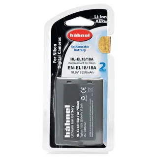 Hahnel EN-EL18 2550mAh 10.8V Battery for Nikon