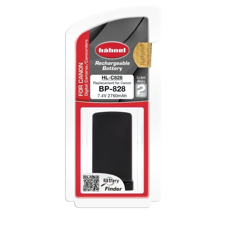 Hahnel HL-C828 2760mAh 7.4V Battery for Canon BP-828