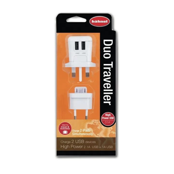 Hahnel Duo Traveller USB Charger