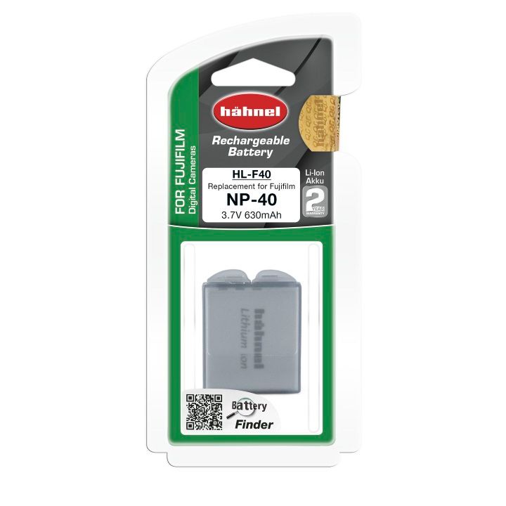 Hahnel HL-F40 710mAh 3.7V Battery for Fuji NP-40