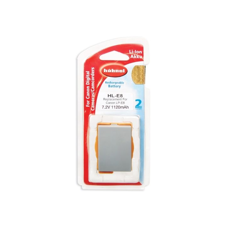 Hahnel HL-E8 1120mAh 7.2V Battery for Canon LP-E8