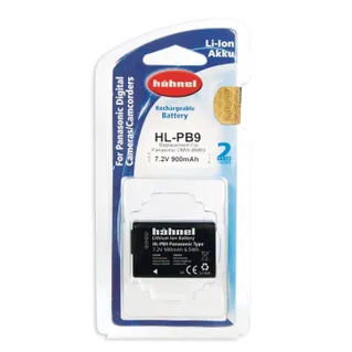 Hahnel HL-PB9 900mAh 7.2V Battery for Panasonic DMW-BMB9