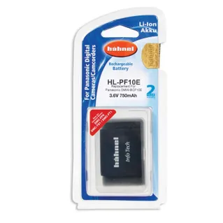 Hahnel DMW-BCF10E 750mAh 3.6V Battery for Panasonic **