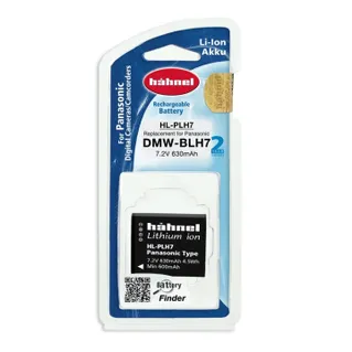 Hahnel HL-PLH7 630mAh 7.2V Battery for Panasonic DMW-BLH7