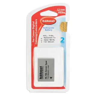 Hahnel HL-10L 860mAh 7.4V Replacement Battery for Canon NB-10L