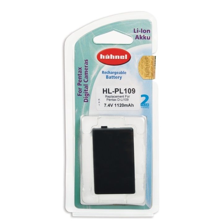 Hahnel HL-PL109 1120mAh 7.4V Battery for Pentax D-Li109