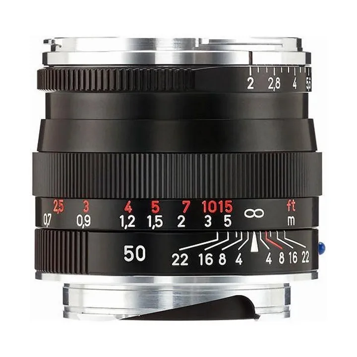 Zeiss Planar 50mm f/2.0 ZM Lens for Leica M-Mount - Black