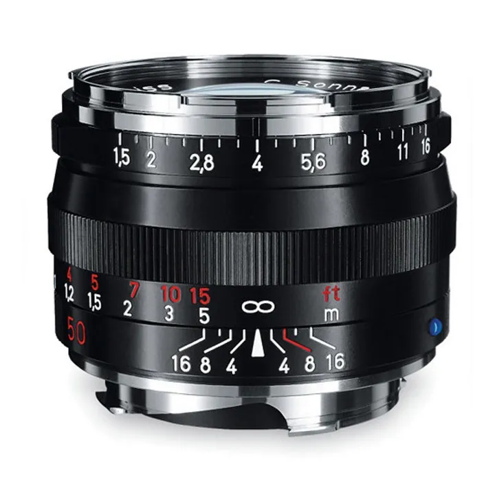 Zeiss C Sonnar T* 50mm f/1.5 ZM Lens for Leica M-Mount - Black