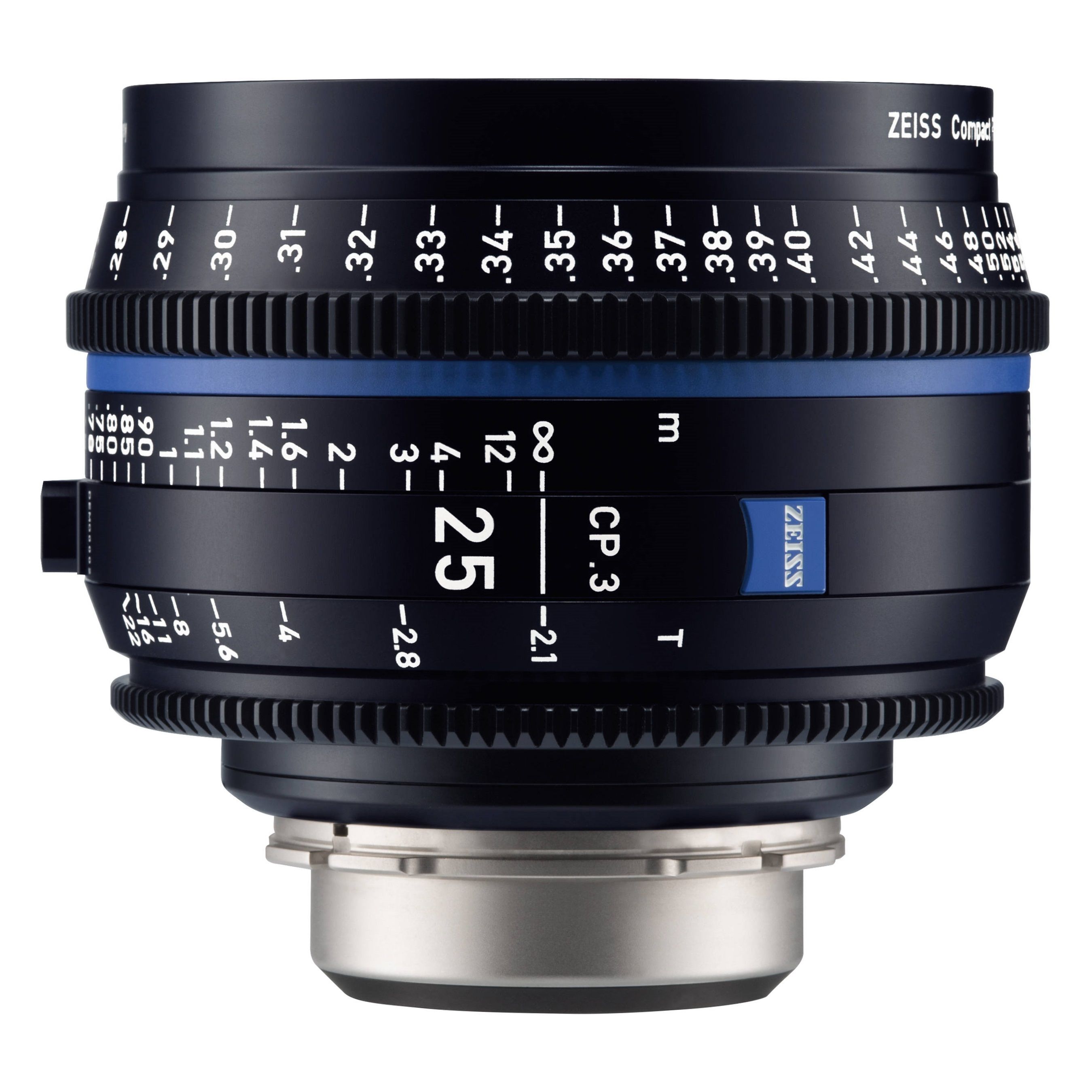 Zeiss CP.3 25mm/T2.1 Feet Compact Prime Cine Lens for PL Mount