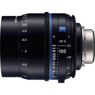 Zeiss CP.3 100mm/T2.1 Feet Compact Prime Cine Lens