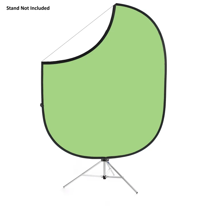 Savage Folding Collapsible Light Green/White 1.52m x 1.83m Backdrop