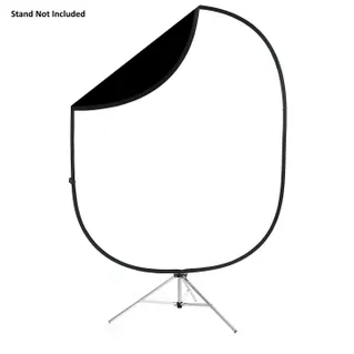 Savage Folding Black/White Collapsible Backdrop