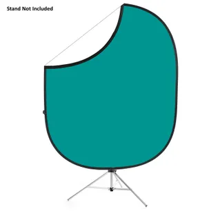 Savage Folding Teal/White Collapsible 1.52m x 1.83m Backdrop