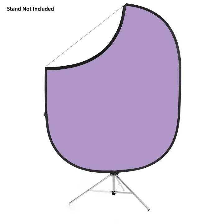 Savage Folding Light Purple/White Collapsible 1.52m x 1.83m Backdrop