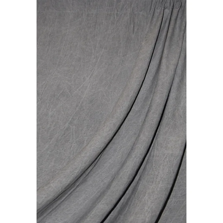 Savage Washed Muslin Dark Gray 3.04m x 7.31m Backdrop