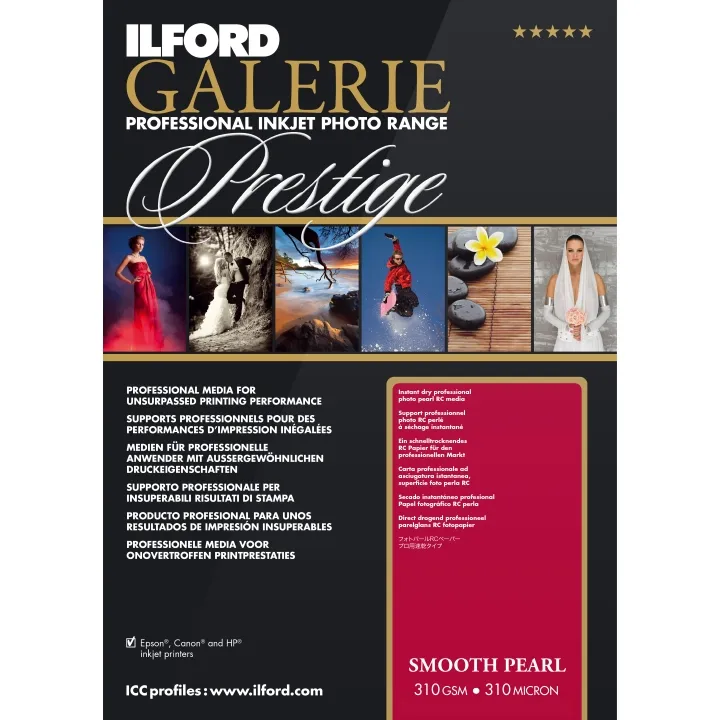 Ilford Galerie Prestige Smooth Pearl Paper Sheets (310 GSM)