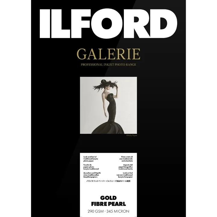 Ilford Galerie Gold Fibre Pearl 290gsm A4 25 Sheets