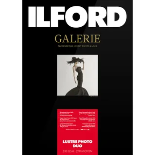 Ilford Galerie Lustre Photo Duo Paper Sheets (330 GSM)