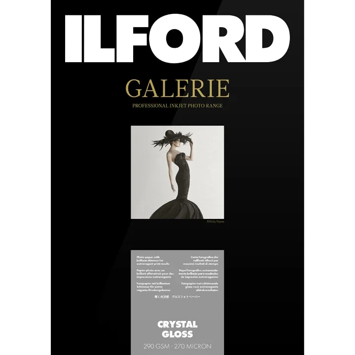 Ilford Galerie Crystal Gloss Paper Sheets (290 GSM)