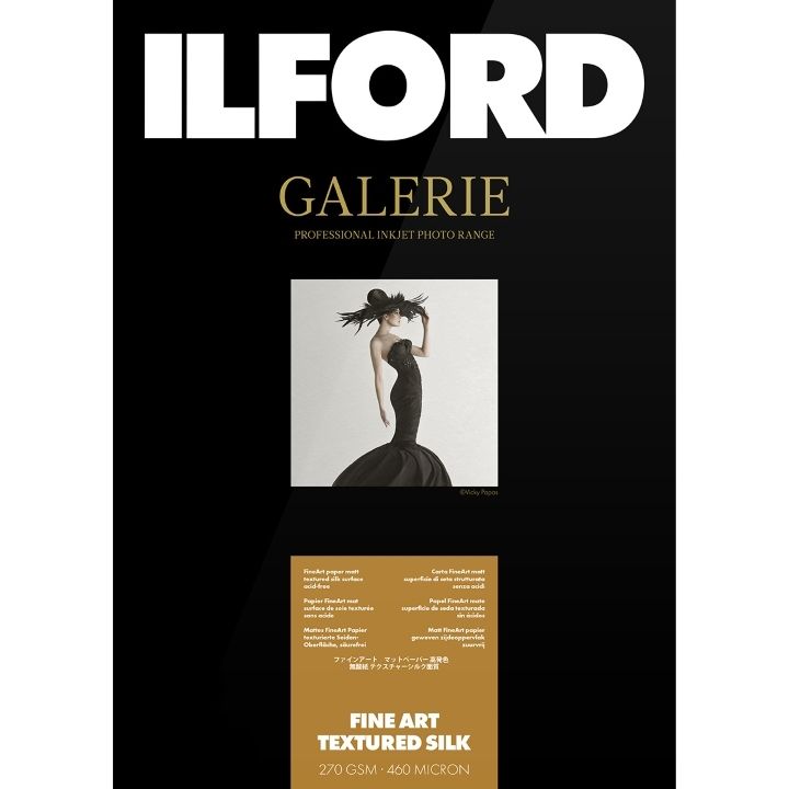 Ilford Galerie Fine Art Textured Silk 270gsm 44" 111.8cm x 15m Roll