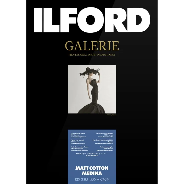 Ilford Galerie Matt Cotton Medina 320gsm A4 50 Sheets